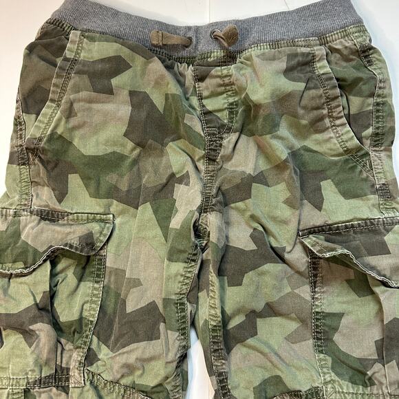 Hanna Andersson Camo Cargo Lined Pants 140 - Picture 2 of 6